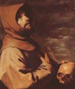 Francisco de Zurbaran The Ecstacy of St Francis (mk08) oil